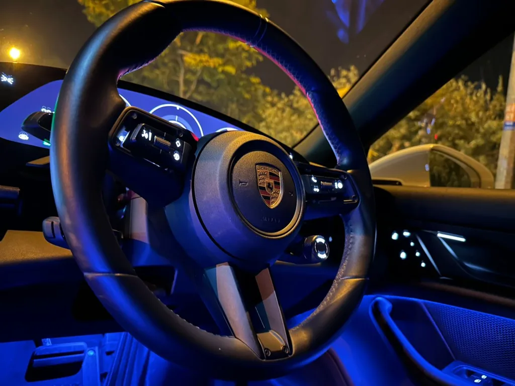 Porsche Taycan view 3