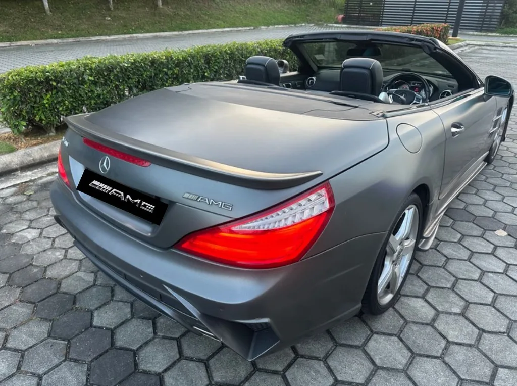Mercedes SL Covertible rental car Johor Bahru